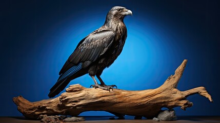 Fototapeta premium Common raven (Corvus corax) 