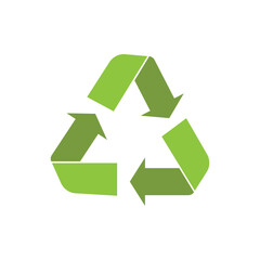 Recycle logo icon