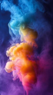 abstract smoke background HD wallpaper for mobile.