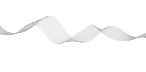 Wavy curved black stripes pattern on white background.  
Pattern for stretch ceiling lighting. 