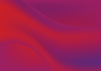 Obraz premium 3D red, purple wave landscape, red, pink and purple mesh gradient abstract background smooth and clean style for poster, wallpaper and other