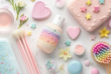 LGBTQ-friendly bath products for relaxing self-care, LGBTQ, visualizing acceptance and pampering