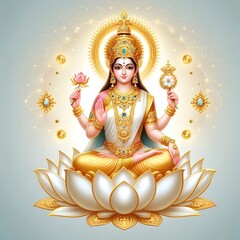 Obraz premium Goddess Lakshmi