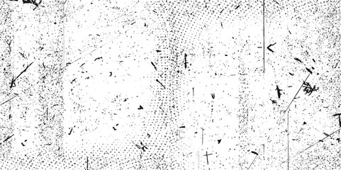 Monochrome texture. Image includes a effect the black and white tones. Distress overlay textured. Grunge design elements. Vector illustration