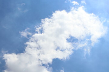 Obraz premium 青空の雲