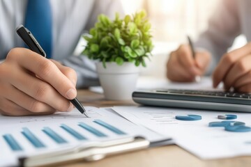 Executive team planning asset value strategies, asset  value  strategy, corporate value optimization