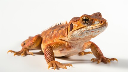 Obraz premium lizard isolated on white