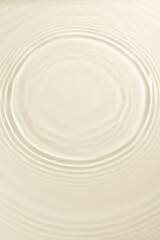 Water ripples top view for placing product