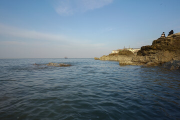seaside town by the sea