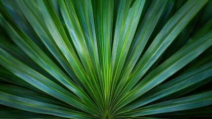 Obraz premium A leafy green plant with a large, fan-shaped leaf