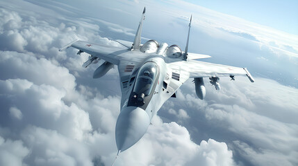 fighter jets flying in the high skies