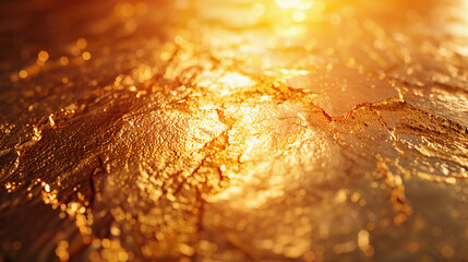 gold foil gold dust texture