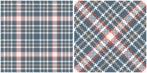 Tartan Plaid Vector Seamless Pattern. Checker Pattern. for Scarf, Dress, Skirt, Other Modern Spring Autumn Winter Fashion Textile Design.