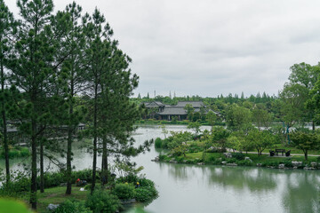 lake in the park