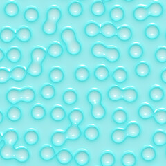 Abstract seamless wax background. Abstract 3D Background with  Colored rings on a wax background.