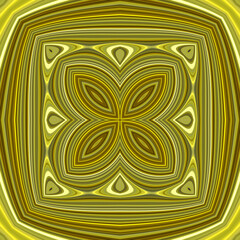 Golden Caleidoskopy Seamless background. Seamless Hi-res (8000x8000) texture of gold wall. Modern stylish abstract texture.