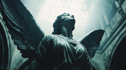 Obraz premium angel with wings