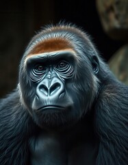 Obraz premium Gorilla in the jungle