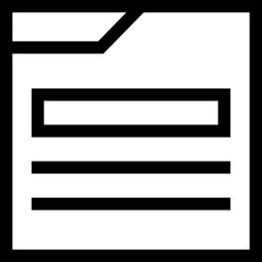 Fototapeta premium content Icon Illustration