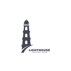 Lighthouse Vector Logo Template Art Design