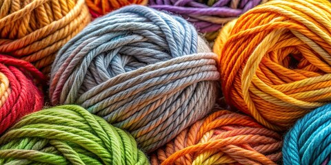 Close up background with woolen threads , texture, yarn, fiber, fabric, close-up, knit, wool, pattern, soft, cozy, textile