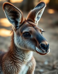 Fototapeta premium Close-Up Kangaroo
