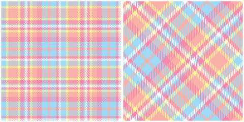 Plaid Pattern Seamless. Tartan Plaid Vector Seamless Pattern. Template for Design Ornament. Seamless Fabric Texture.