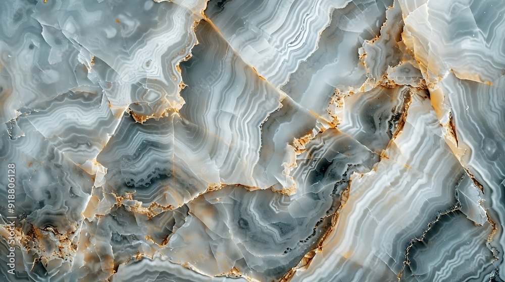 Poster Marble texture abstract background pattern with high resolution Can be used in interior design : Generative AI