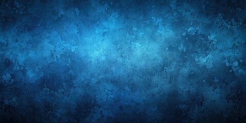 Obraz premium Dark blue textured background with blurred black and light blue elements, blue, background, texture, dark, black, blurred