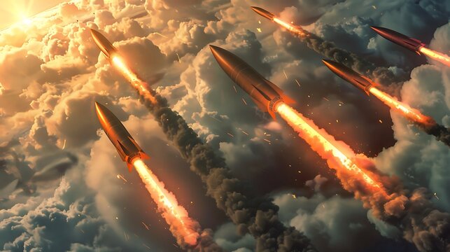 Rockets weapons of mass destruction nuclear weapons chemical arms