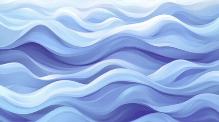 Abstract Blue Waves