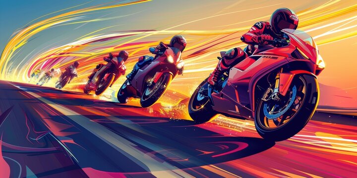 Motorcycle Speed Race