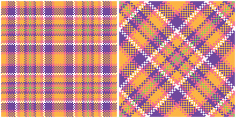 Scottish Tartan Plaid Seamless Pattern, Sweet Plaids Pattern Seamless. for Scarf, Dress, Skirt, Other Modern Spring Autumn Winter Fashion Textile Design.