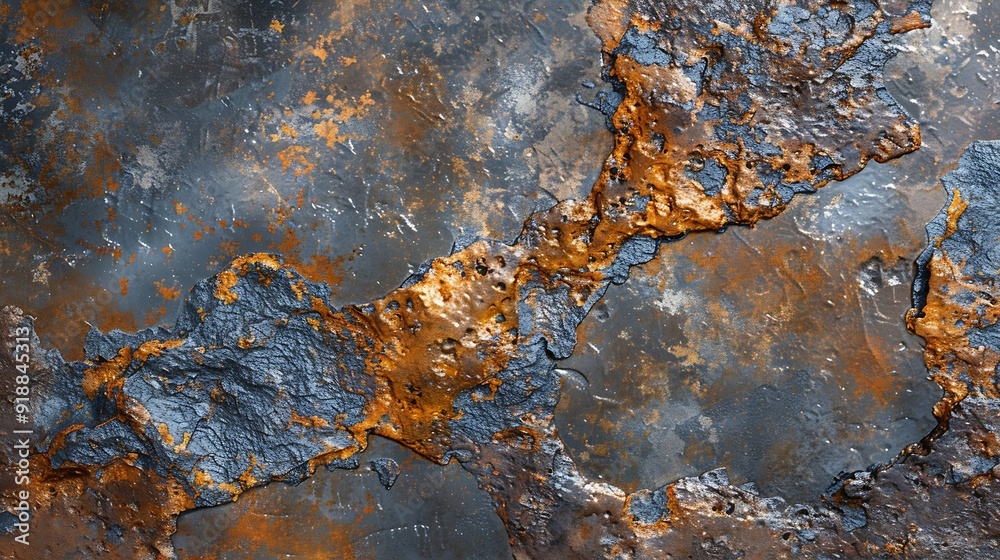 Aufkleber rust marble texture design with high resolution slab tile ceramic gvt pgvt : generative ai