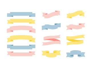 3色カラーリボンフレームセット