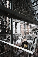 Fototapeta premium Coal mining heritage, Akabira City, Hokkaido