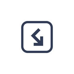 arrow sign direction icon