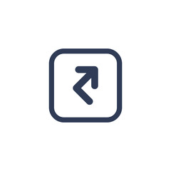 arrow sign direction icon