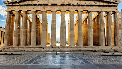 Fototapeta premium Athens, Greece - Parthenon temple on the Acropolis