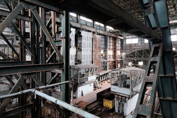 Fototapeta premium Coal mining heritage, Akabira City, Hokkaido
