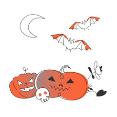 Halloween pumpkins