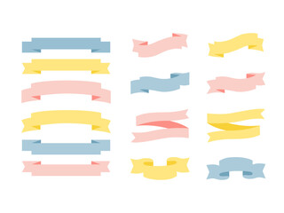 3色リボンフレームセット