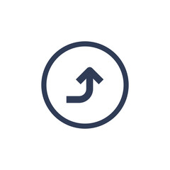 Arrow sign direction icon