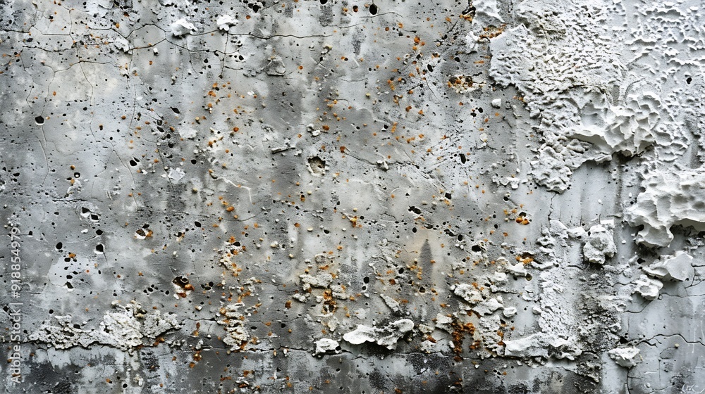 Aufkleber concrete surface abstract feeling texture effect shades of gray : generative ai