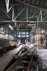 Fototapeta premium Coal mining heritage, Akabira City, Hokkaido
