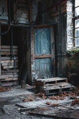 Obraz premium A room filled with numerous wooden pallets, ideal for rustic decor or DIY projects