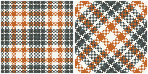 Tartan Seamless Pattern. Scottish Tartan Pattern Seamless Tartan Illustration Vector Set for Scarf, Blanket, Other Modern Spring Summer Autumn Winter Holiday Fabric Print.