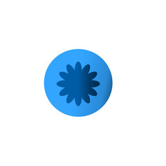 abstract design of blue round objects