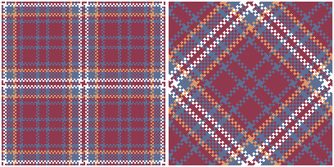 Tartan Seamless Pattern. Scottish Plaid, Flannel Shirt Tartan Patterns. Trendy Tiles for Wallpapers.