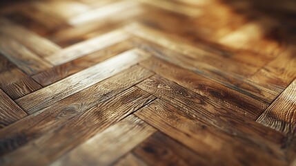 Fototapeta premium Premium oiled oak parquet with nice texture simple beauty of wood project management premium interiors made in Germany good quality carpentry and craftsmanship : Generative AI